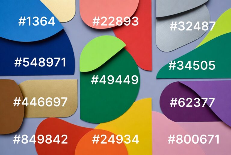 top brands pick their hex codes