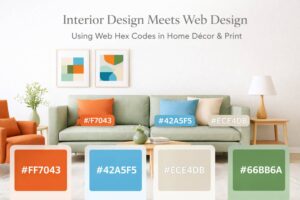Interior Design Meets Web Design Using Web Hex Codes